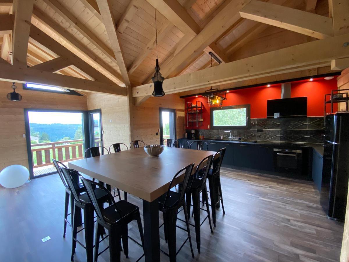 L'Adret Du Temps Chalet 10 Personnes 170M2 Gérardmer Esterno foto
